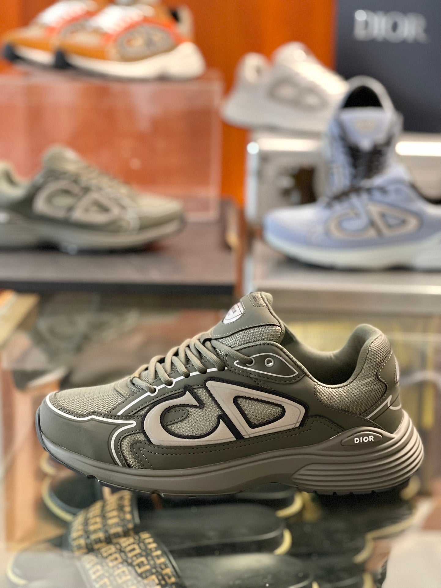 NEW DIOR EDITION B30 WHITE I GREY KIM JONES