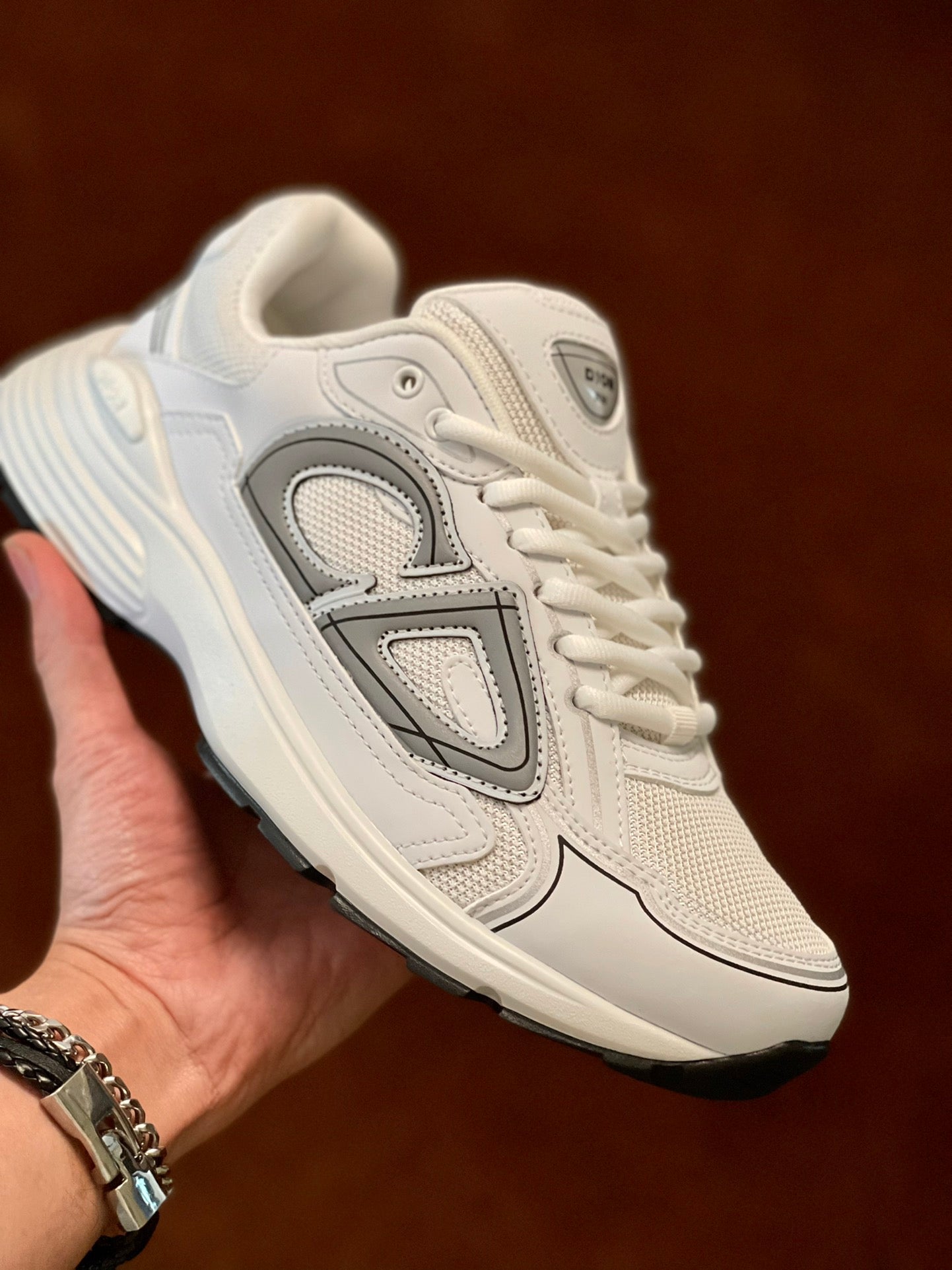 NEW DIOR EDITION B30 WHITE I GREY KIM JONES