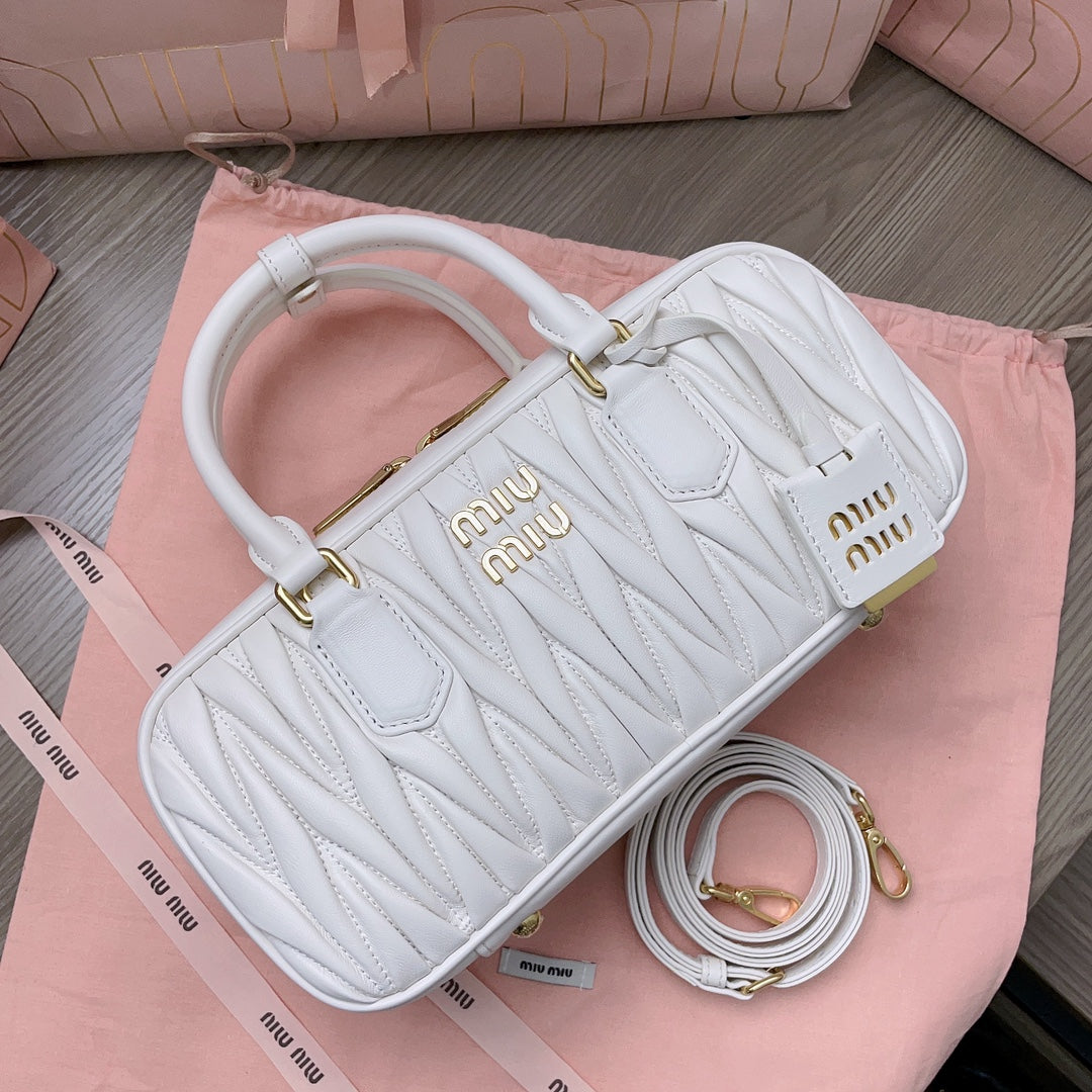 WHITE MIU MIU BAG