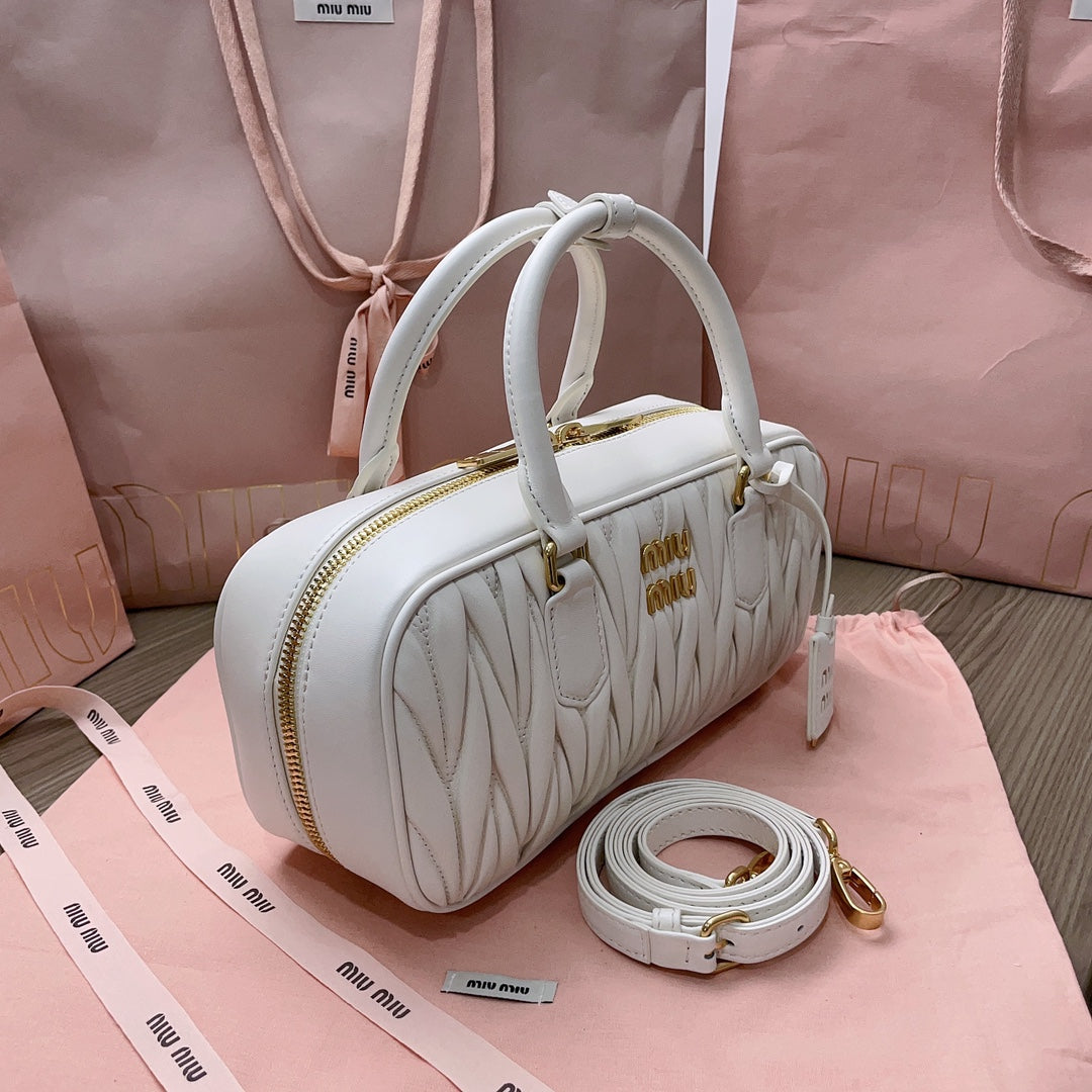 WHITE MIU MIU BAG