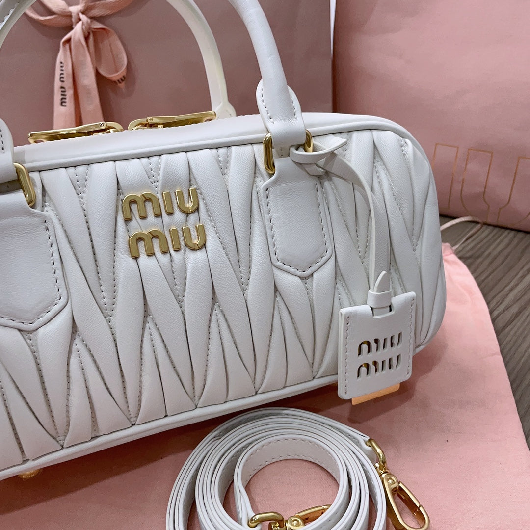 WHITE MIU MIU BAG