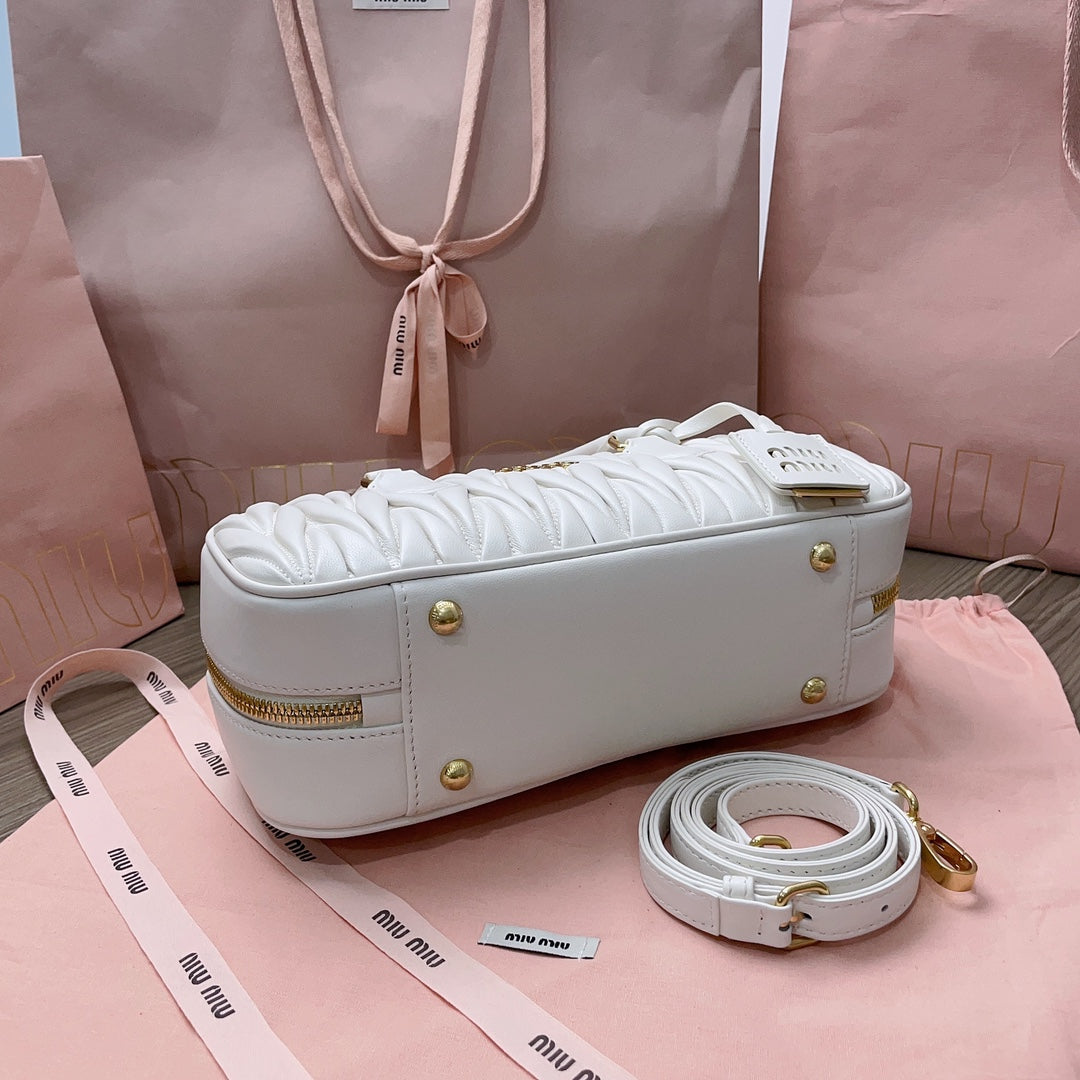 WHITE MIU MIU BAG