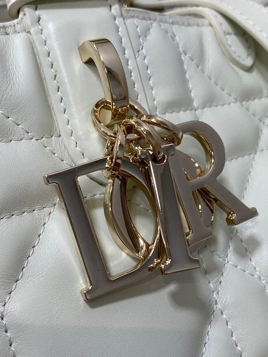 WHITE DIOR BAG