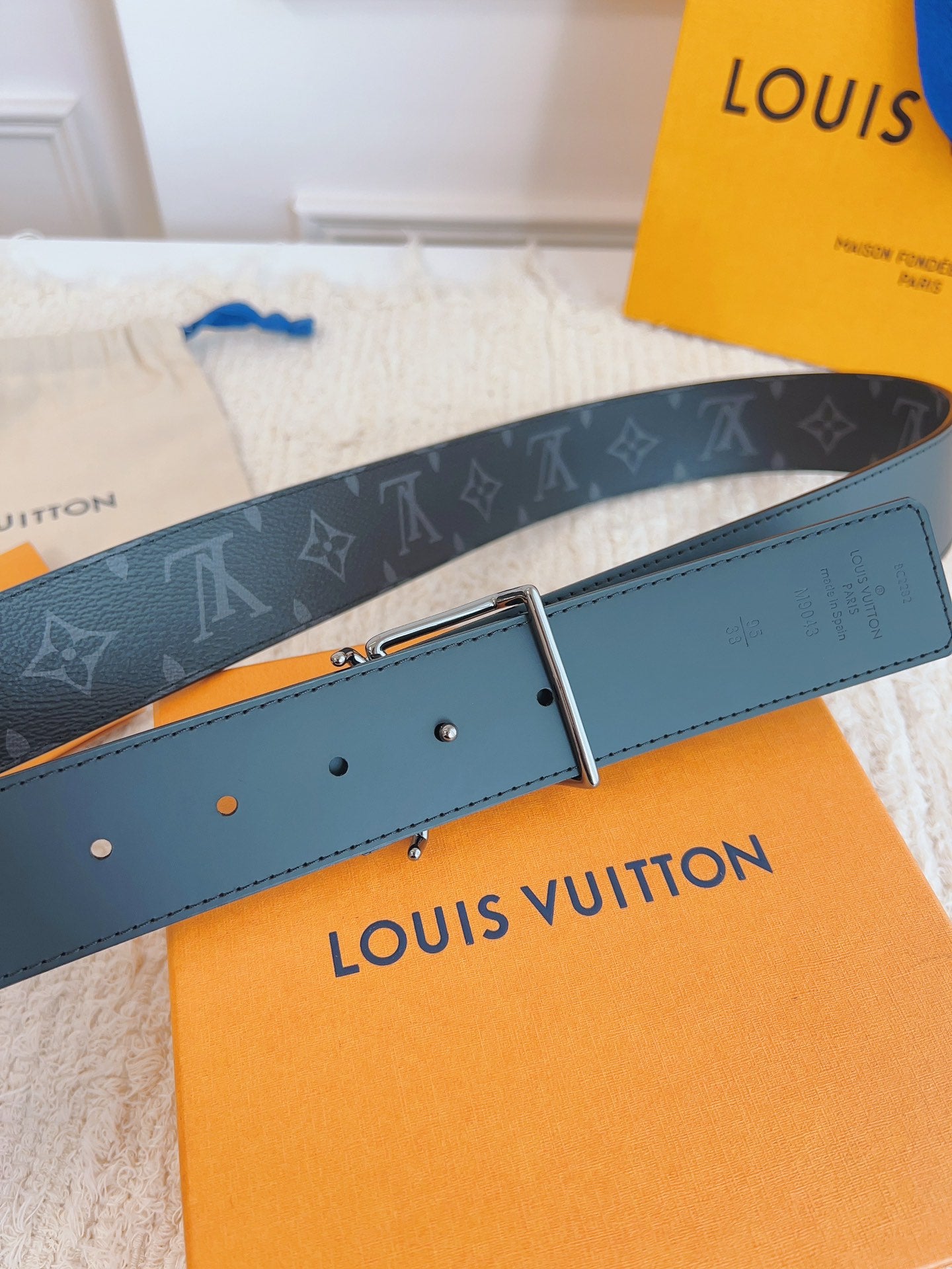 LV belt for men